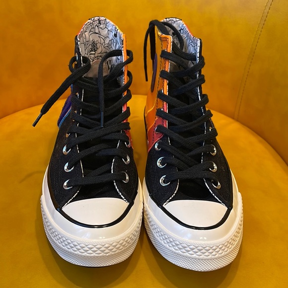 High Top Converse Chucks “Space Jams” - Picture 2 of 7